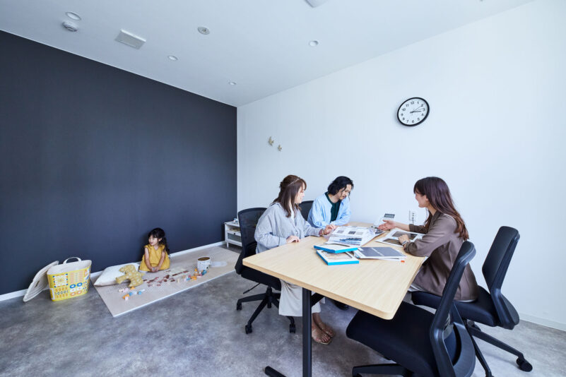 注文住宅　展示場　内観