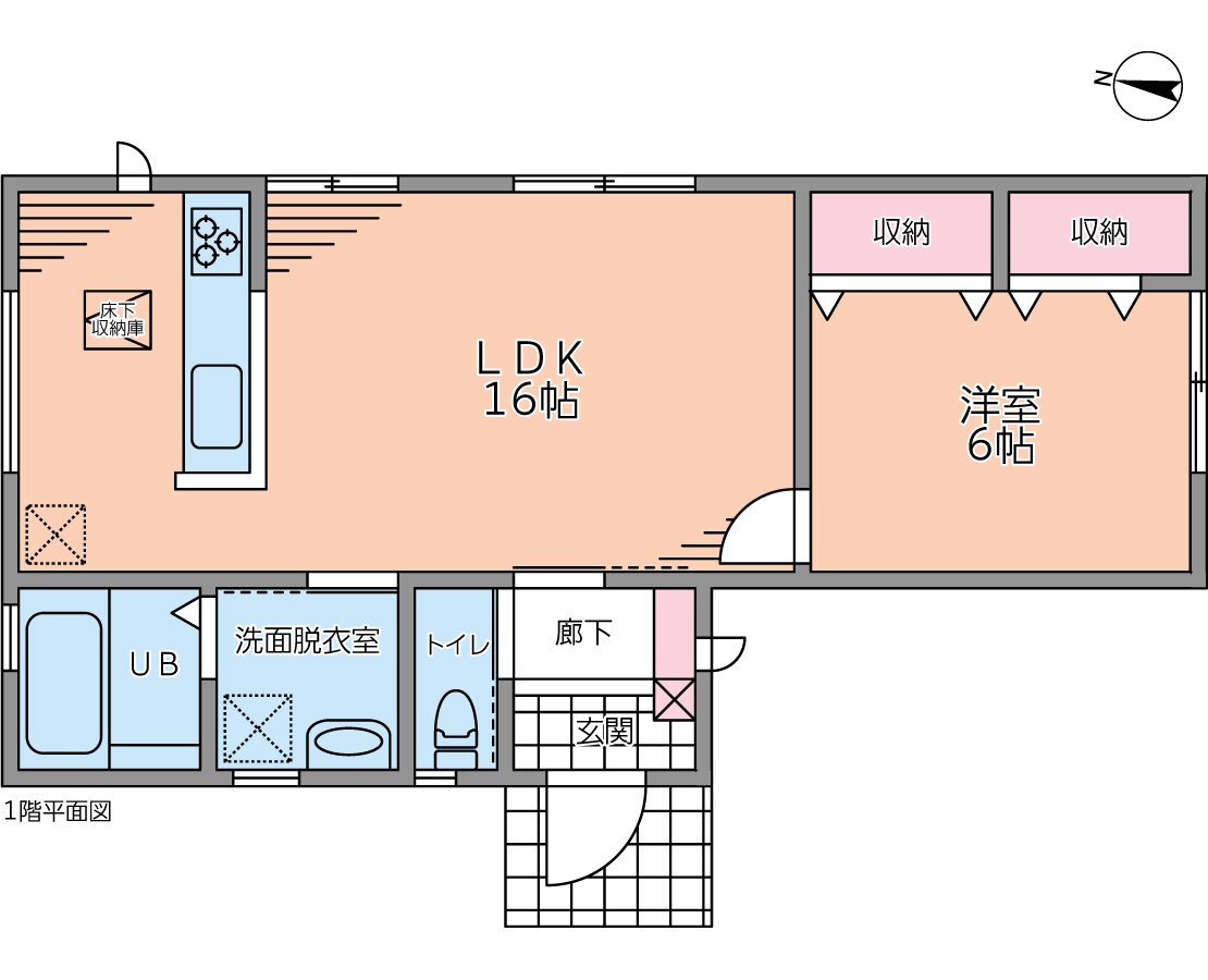 ⑤熊本県_Y様邸間取り図