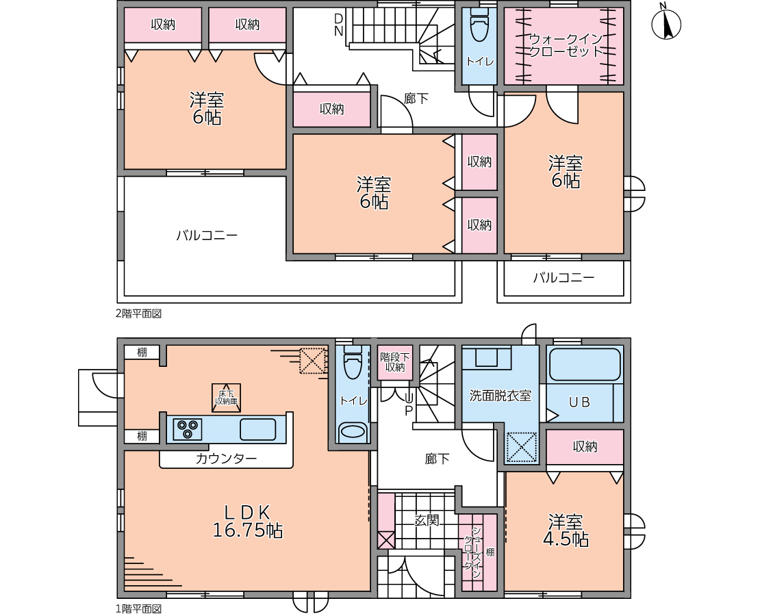 熊本県_T様邸間取り図