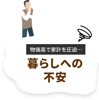 暮らしへの不安