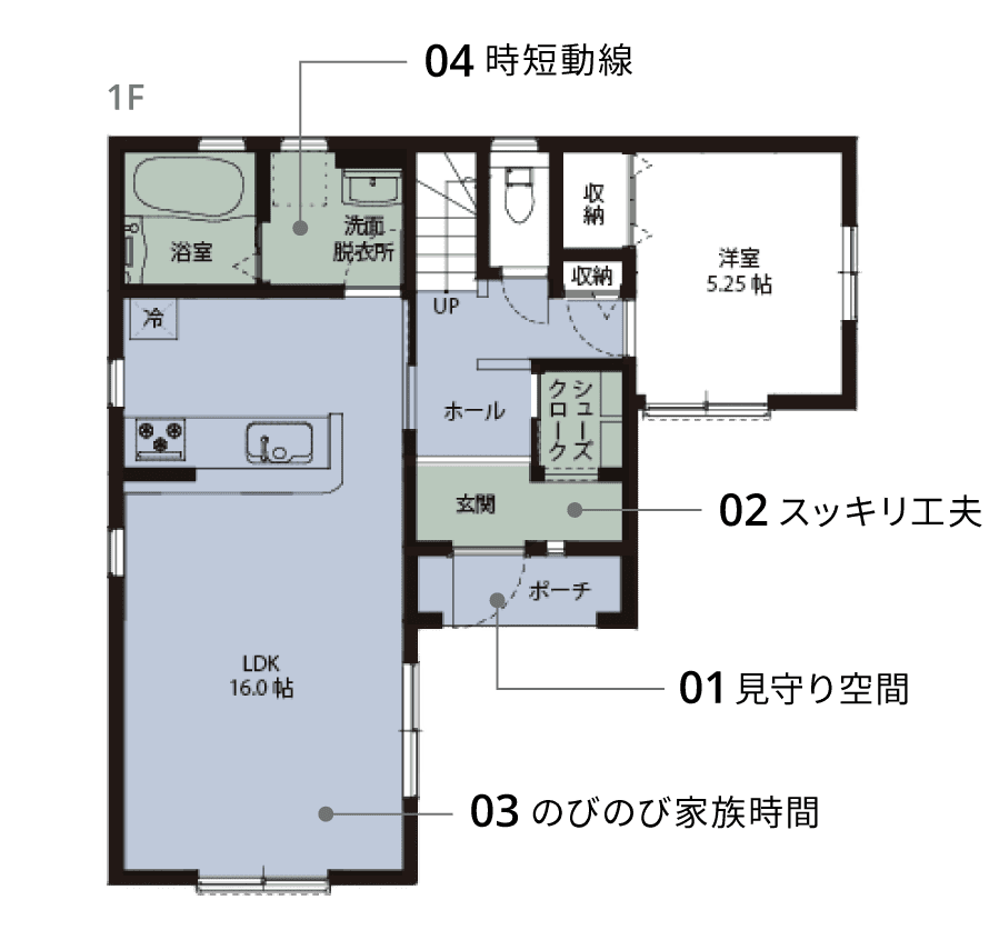 デザイナーズプランの図面1