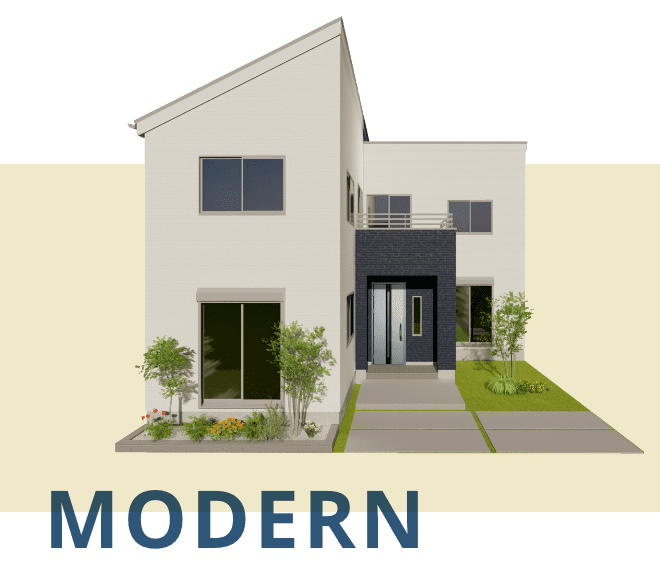 Modernの物件外観